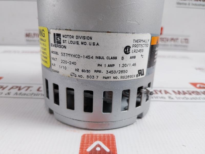 Rotary Vane Vacuum Pump 60/50Hz 220-240 Volt Gast 1531-107B-g289X