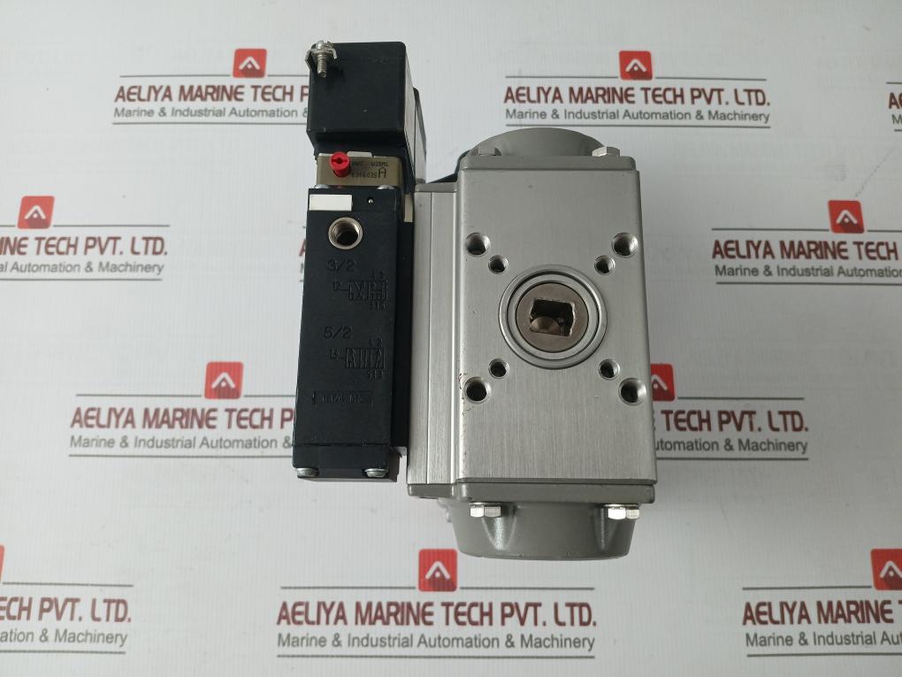 Rotech Acr1Areaazzm252M20Al Pneumatic Actuator Assembly With Dr00030U Al 8 Bar