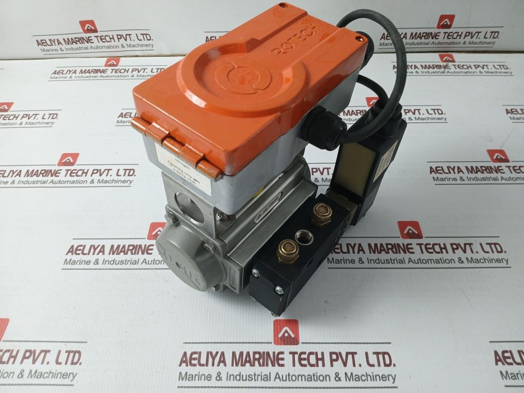 Rotech Acr1Areaazzm252M20Al Pneumatic Actuator Assembly With Dr00030U Al 8 Bar