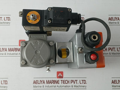 Rotech Acr1Areaazzm252M20Al Pneumatic Actuator Assembly With Dr00030U Al 8 Bar