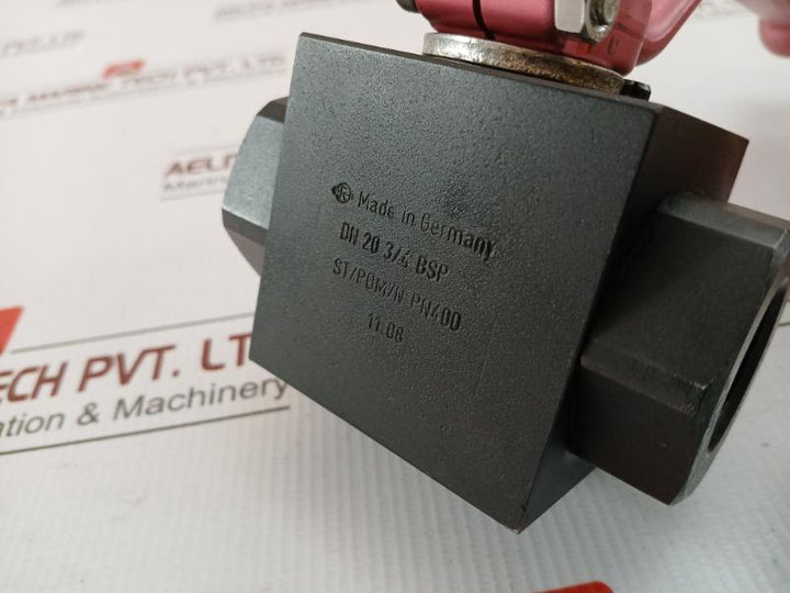 Rotelmann 2-way Ball Valve Dn 20 3/4 Bsp