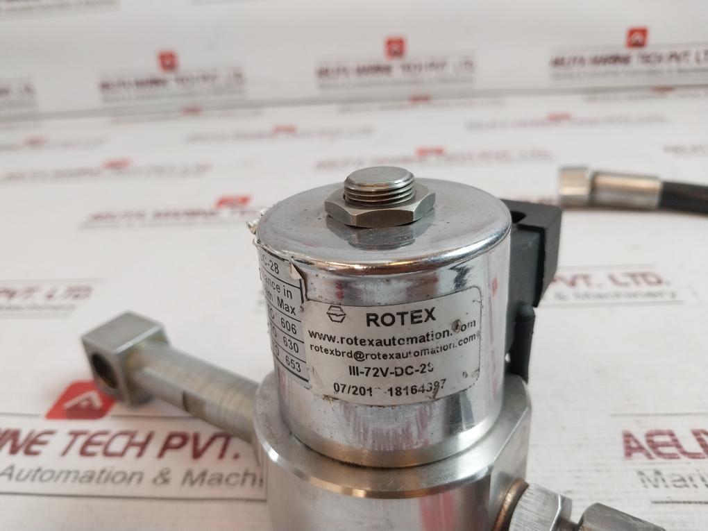 Rotex 20101-3.5-3G-b5-s2 Solenoid Valve 2.8 Mpa (400 Psi) 3/8" (9.5 Mm)
