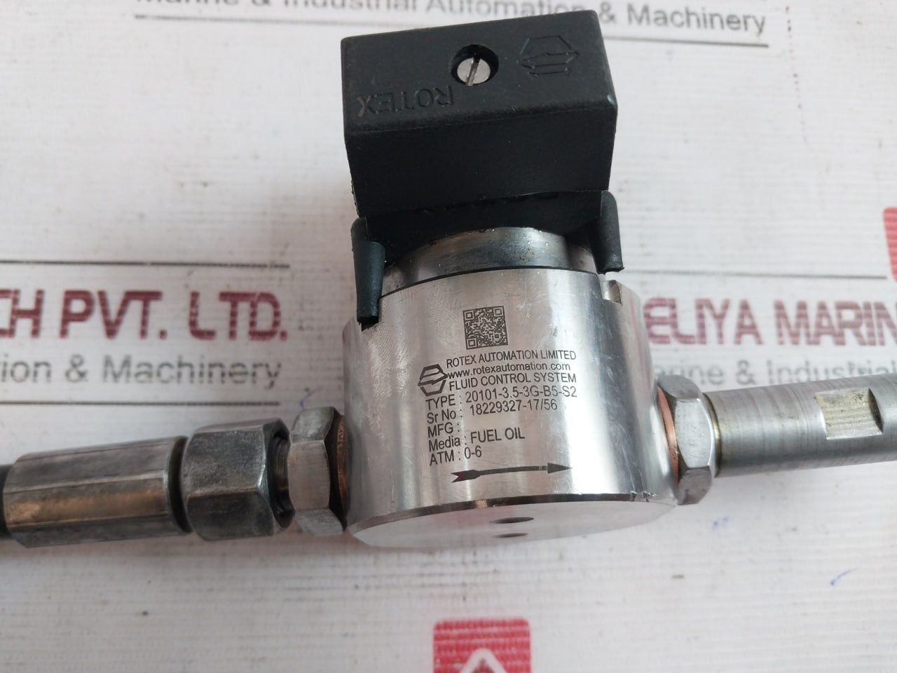 Rotex 20101-3.5-3G-b5-s2 Solenoid Valve 2.8 Mpa (400 Psi) 3/8" (9.5 Mm)