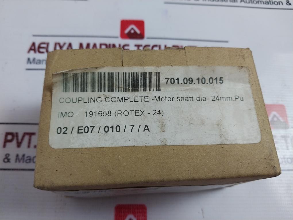 Rotex 24 Coupling 98Sha T-purr Purple 701.09.10.015 24 A1U