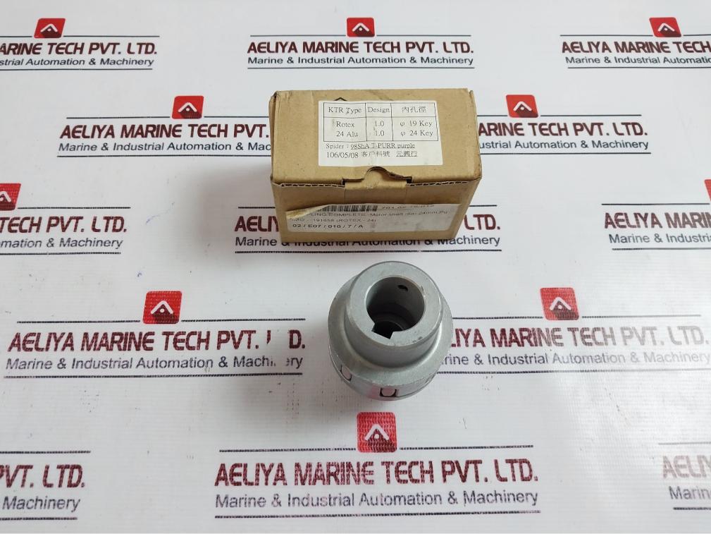 ROTEX 24 Coupling Complete-Motor Shaft Dia-24MM PU