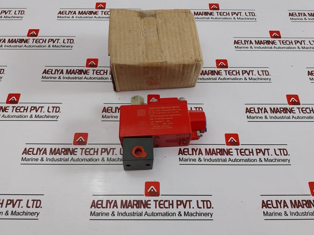 Rotex 30125-3-2R 3 Way Direct Acting Pneumatic Solenoid Valve I-37