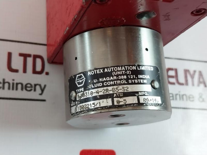 Rotex 30310-4-2r-b5-s2 Fluid Control System 110vac