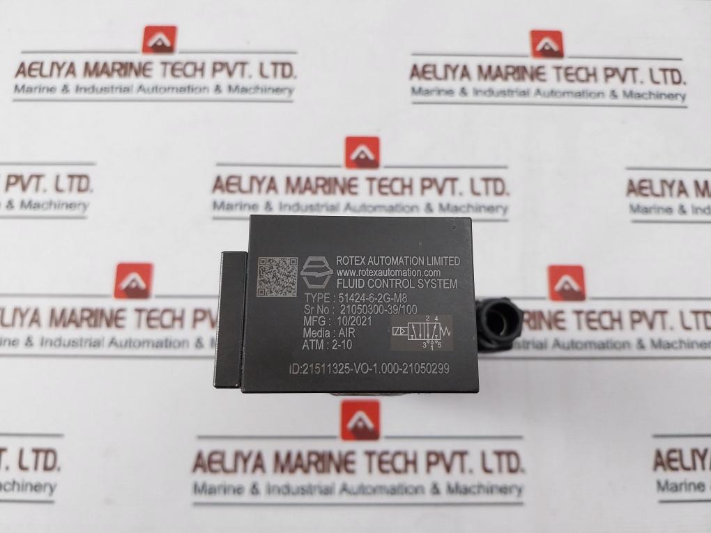 Rotex Automation 51424-6-2G-m8 Solenoid Valve Coil Set