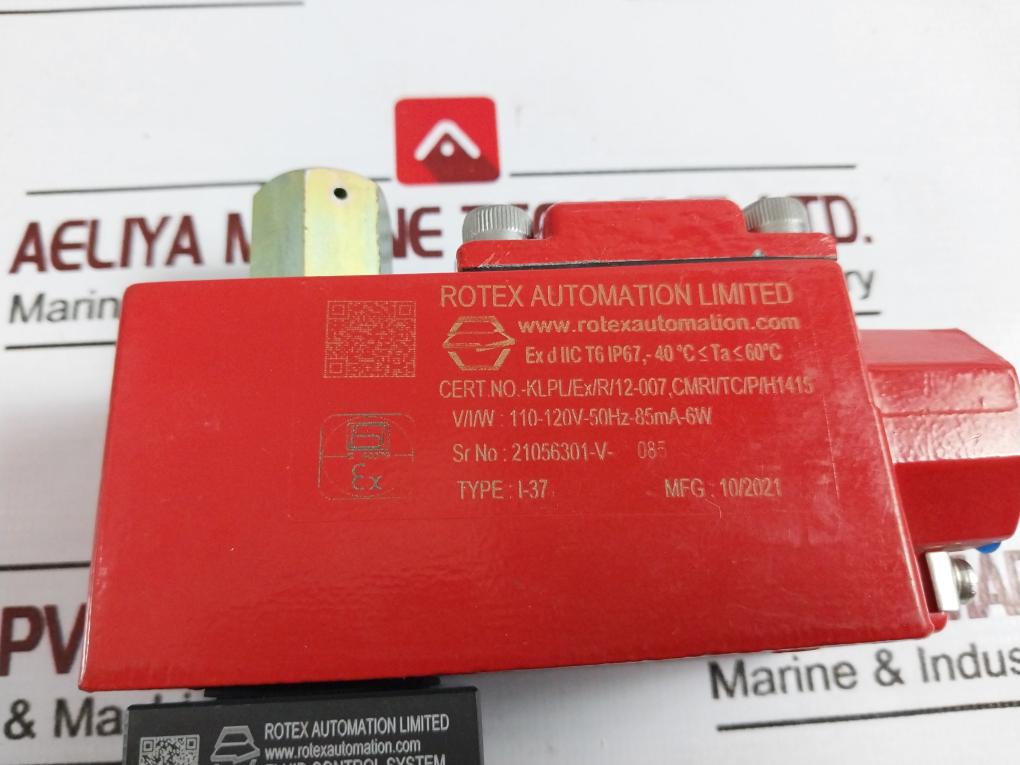 Rotex Automation I-37 Fluid Control System