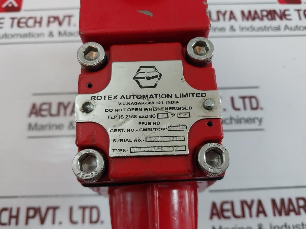 Rotex Automation Ii-110Vac-37 3/2 Way Direct Lift Solenoid Valve 110Vac 50Hz Exd Iic T4 Ip67