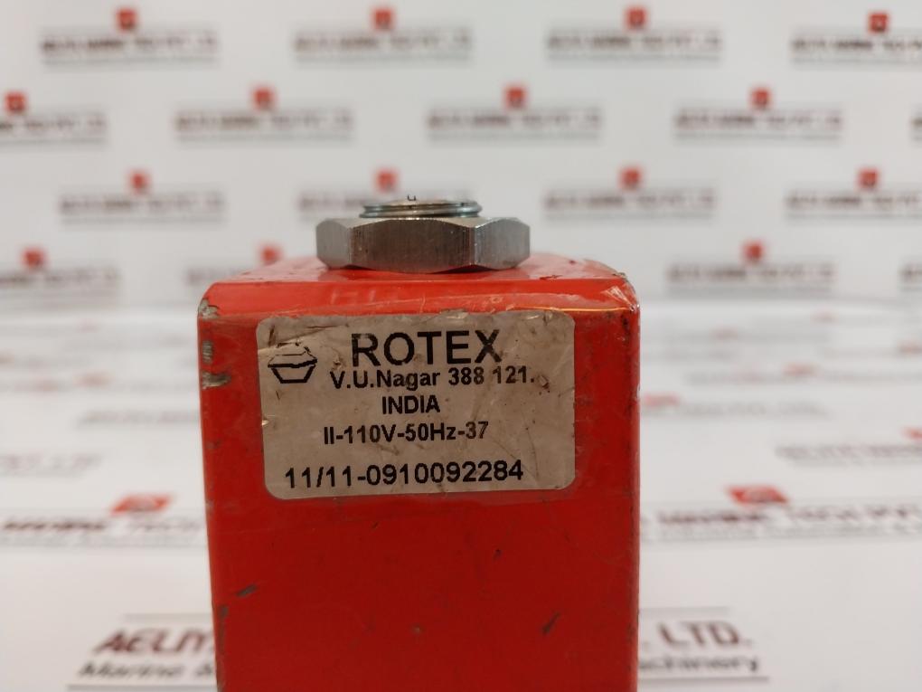 Rotex Automation Ii-110Vac-37 3/2 Way Direct Lift Solenoid Valve 110Vac 50Hz Exd Iic T4 Ip67