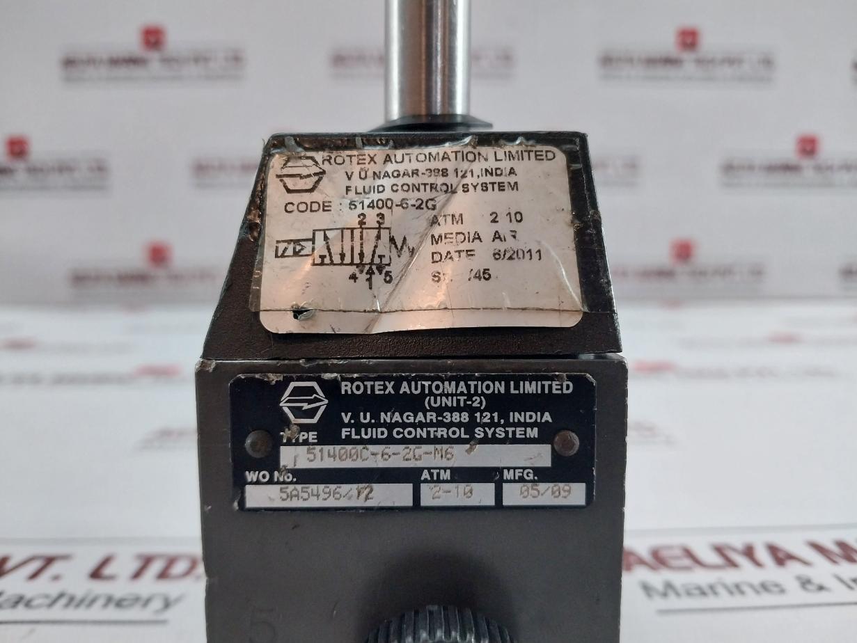 Solenoid Valve Rotex 51400C-6-2G-m6