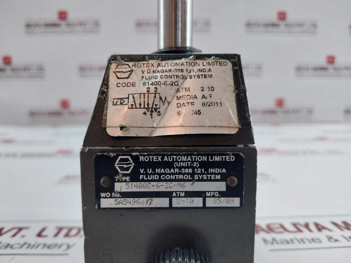 Solenoid Valve Rotex 51400C-6-2G-m6