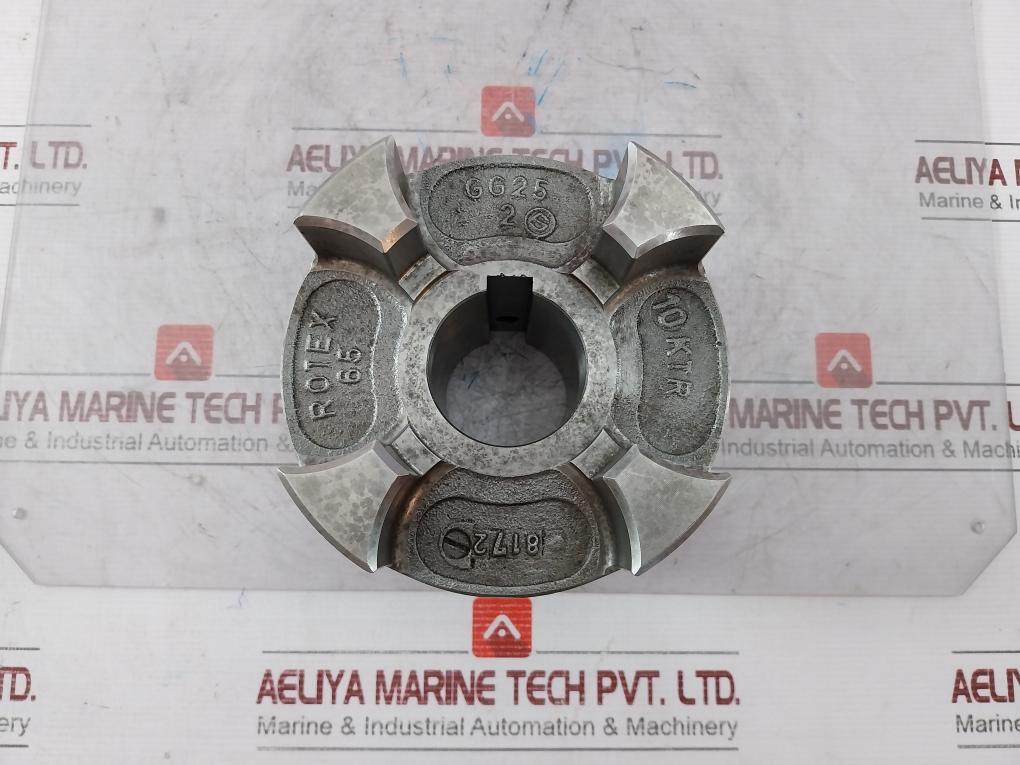 Rotex Gg25 Flexible Jaw & Transfer Spider Coupling Set Ktr 65 8172