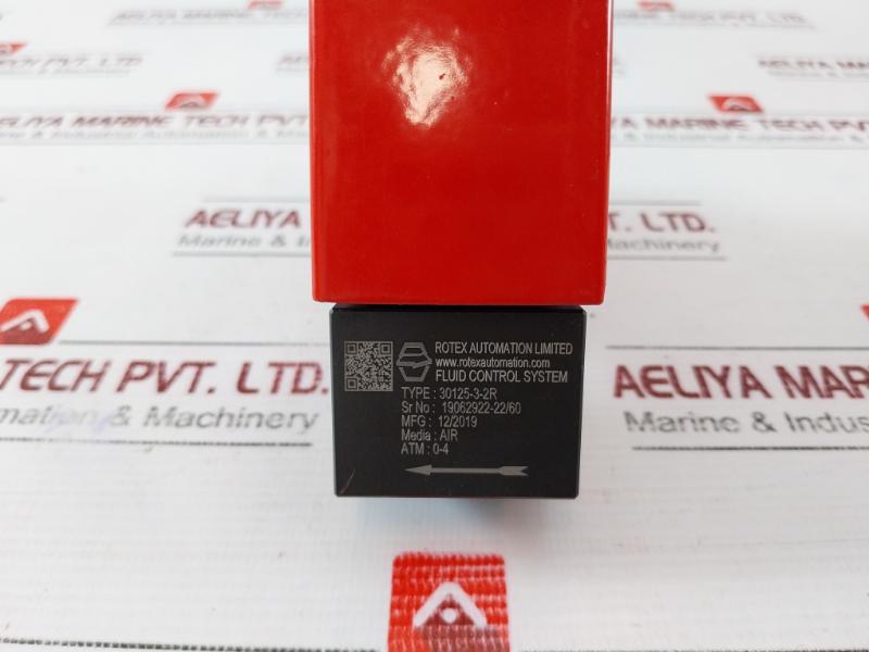Rotex I-37 Fluid Control System P409518/1 Atm 0-4 Air