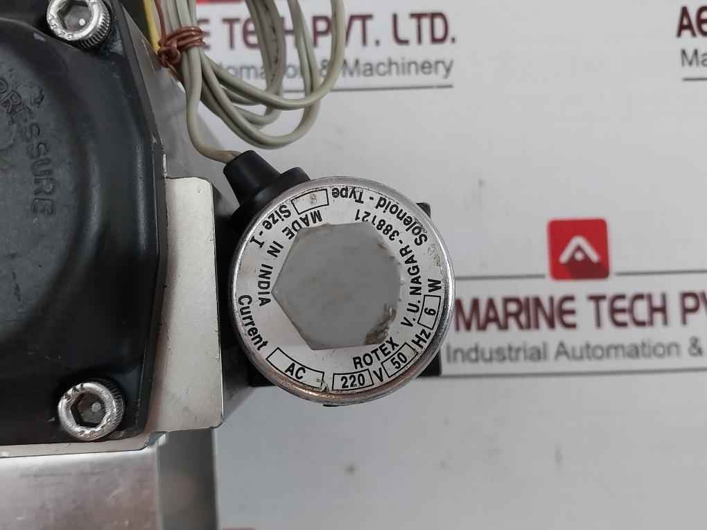 Rotex Qtf50E-8 Rack Pinion Actuator Fluid Control Assy 8 Bar&nbsp; -20°C To +80°C