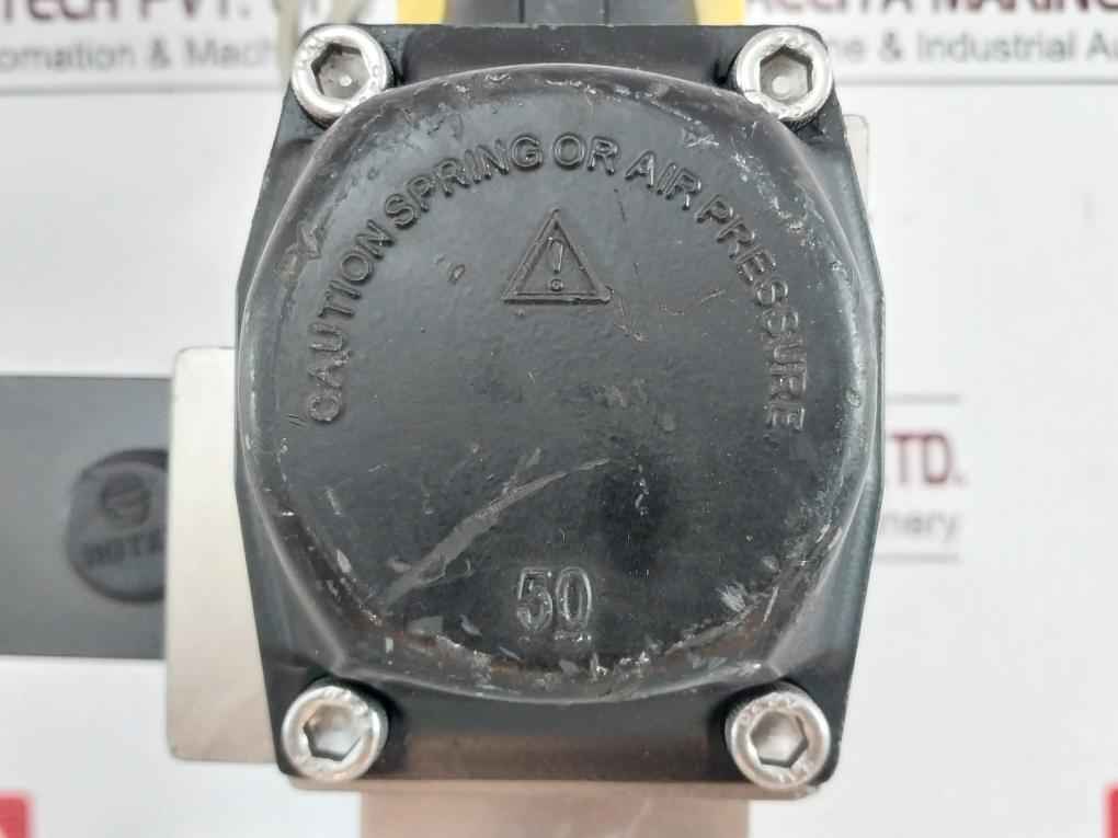 Rotex Qtf50E-8 Rack Pinion Actuator Fluid Control Assy 8 Bar&nbsp; -20°C To +80°C