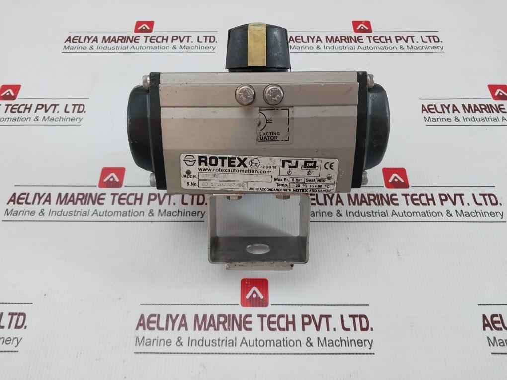 Rotex Qtf50E-8 Rack Pinion Actuator Fluid Control Assy 8 Bar&nbsp; -20°C To +80°C