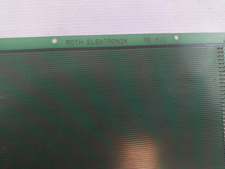 Roth Elektronik Re 920 Extender Control Board