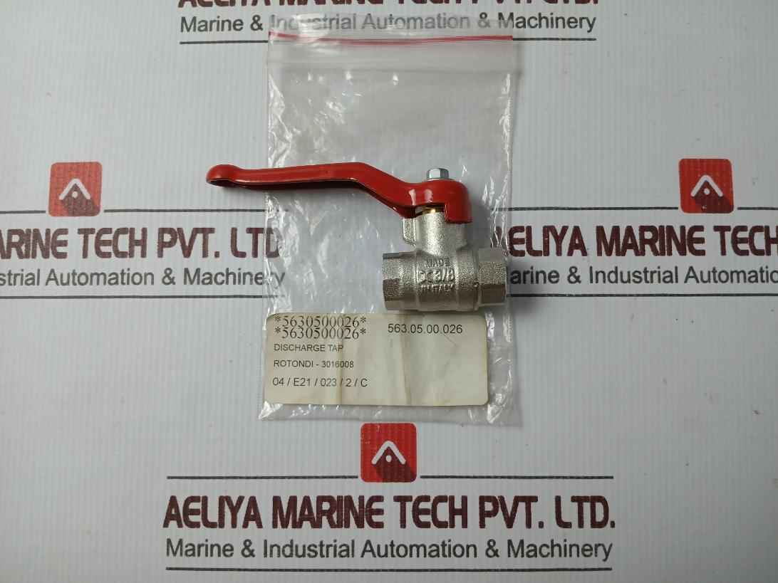 Rotondi 3016008 Ball Valve Pn40 3/8 Inch