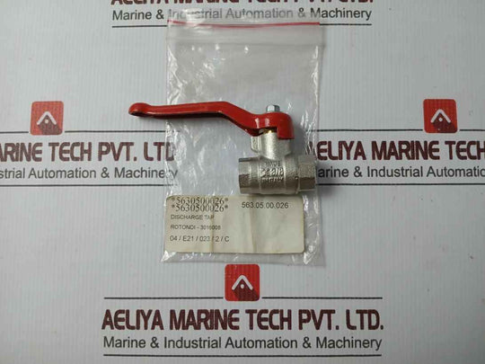 Rotondi 3016008 Ball Valve Pn40 3/8 Inch