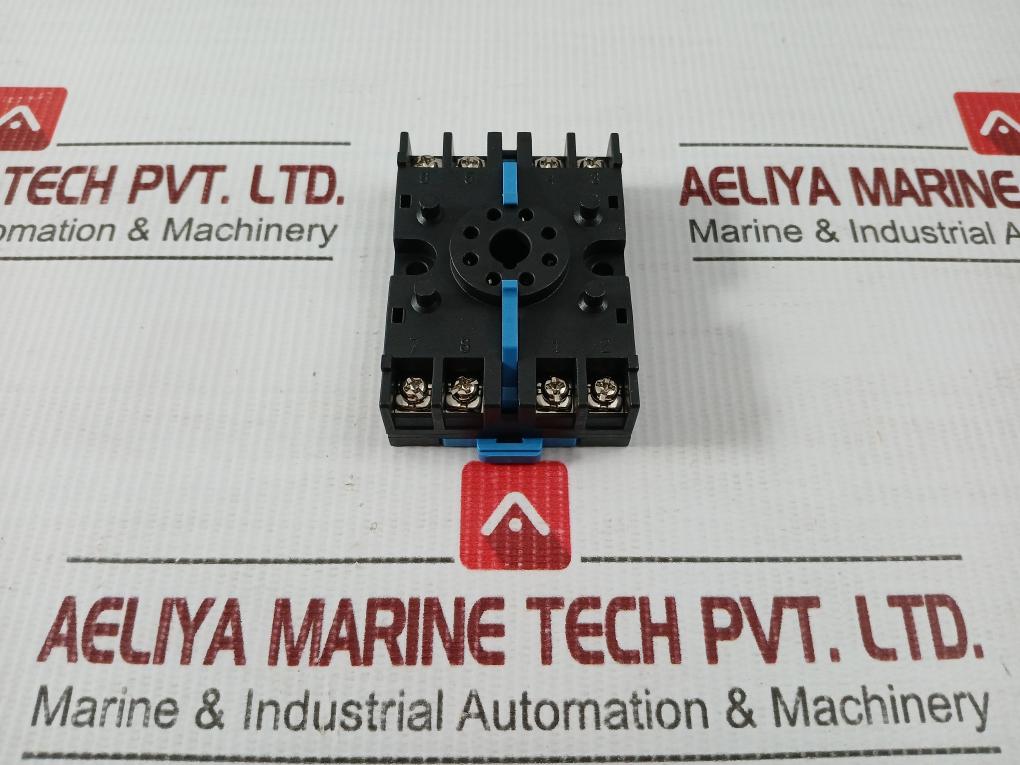 Round-Relay-Socket-Base-250V-7A-8-pin-Autonics-Ps-08-N-Lot-Of-6X-208025-3
