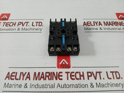 Round-Relay-Socket-Base-250V-7A-8-pin-Autonics-Ps-08-N-Lot-Of-6X-208025-6