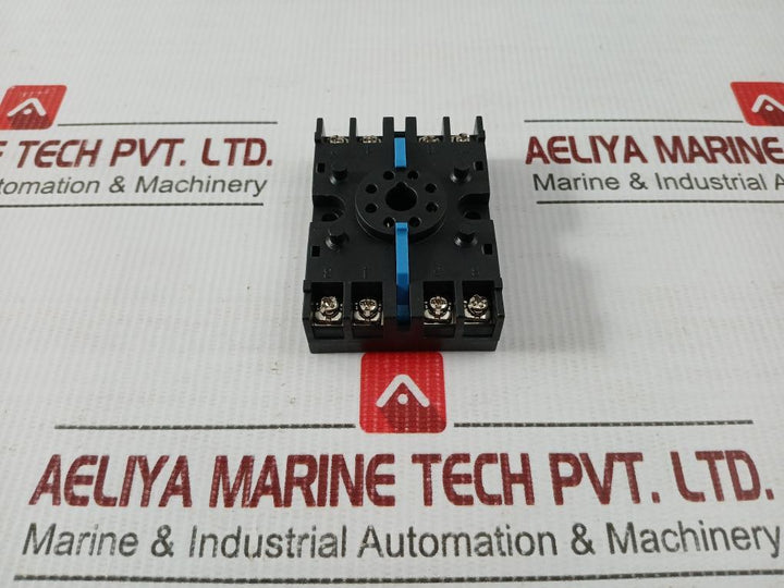 Round-Relay-Socket-Base-250V-7A-8-pin-Autonics-Ps-08-N-Lot-Of-6X-208025-6