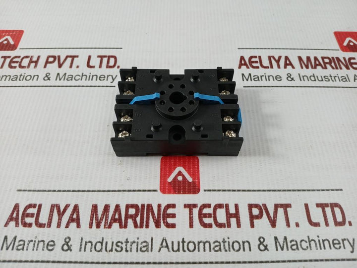 Round-Relay-Socket-Base-250V-7A-8-pin-Autonics-Ps-08-N-Lot-Of-6X-208025-7