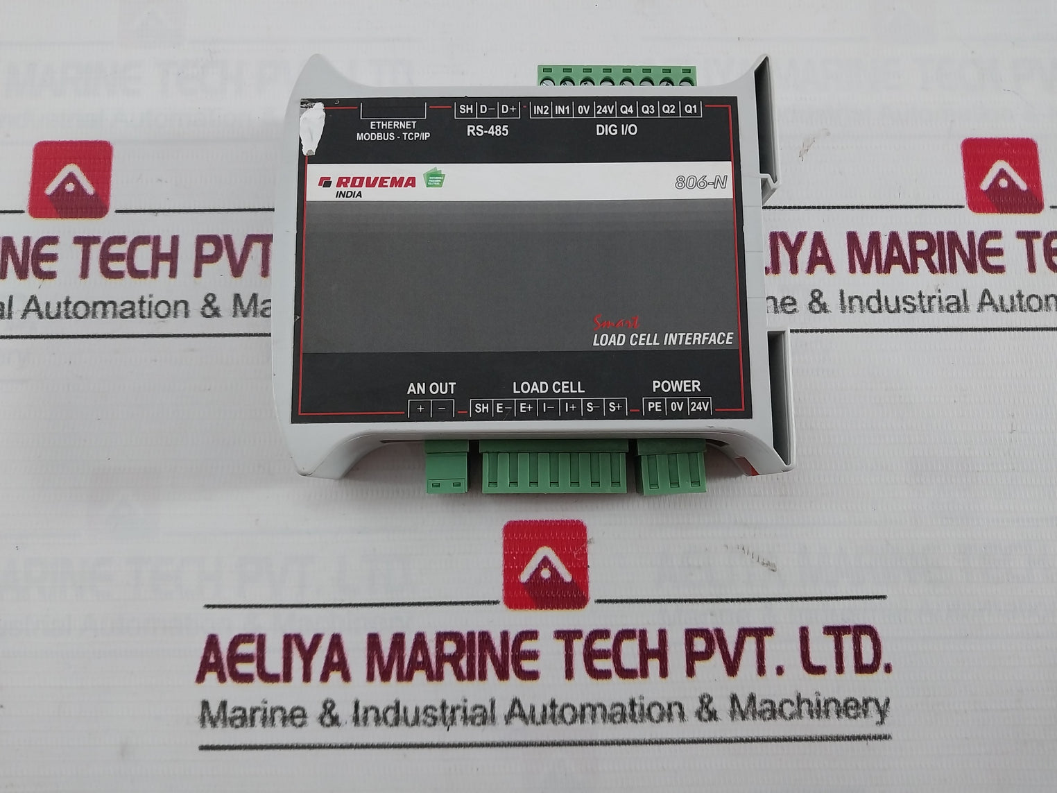 Rovema 806-n Smart Load Cell Interface 24V Dc