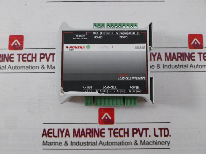 Rovema 806-n Smart Load Cell Interface Module 24V Dc