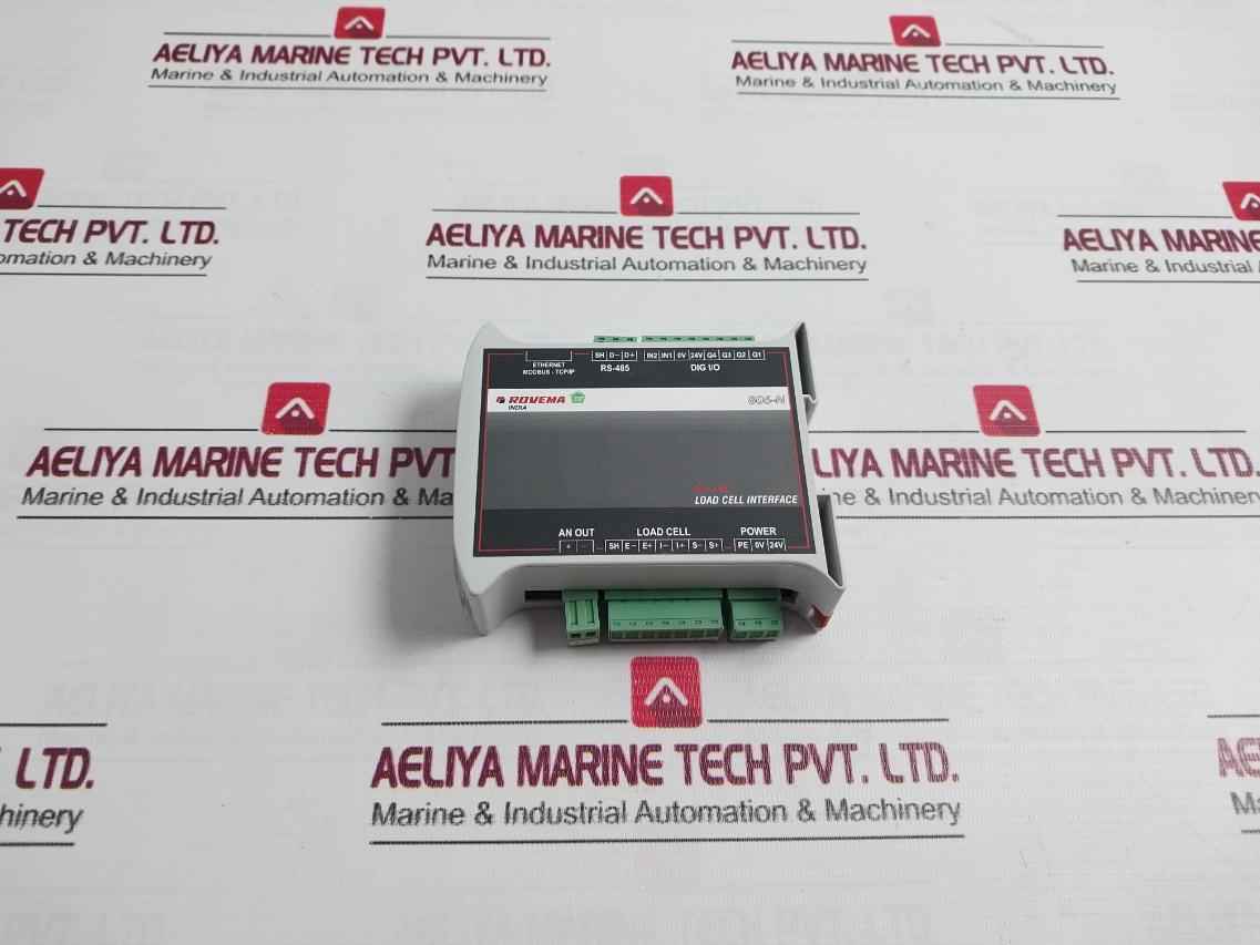 Rovema 806-n Smart Load Cell Interface Module 24V Dc
