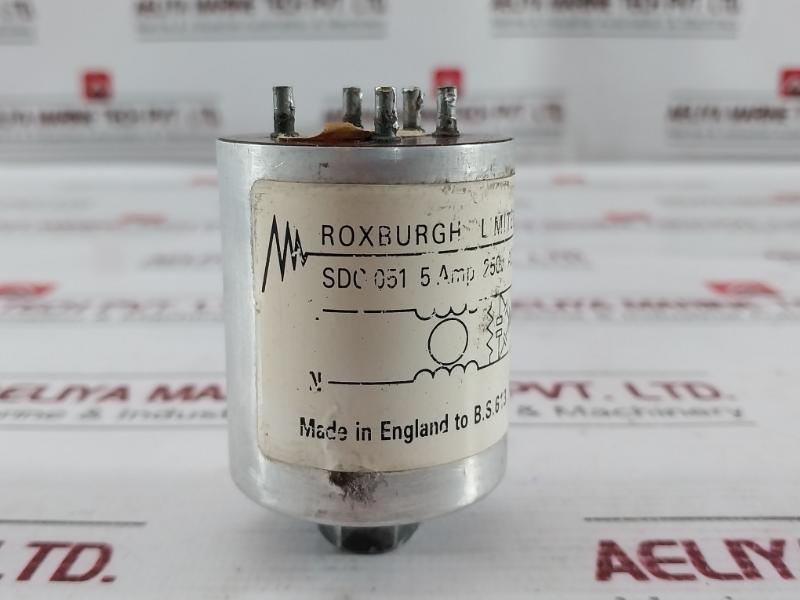 Roxburgh Sdc051 Capacitor 5 Amp 250V Ac