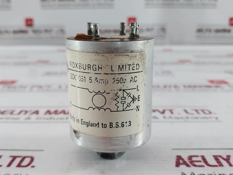 Roxburgh Sdc051 Capacitor 5 Amp 250V Ac