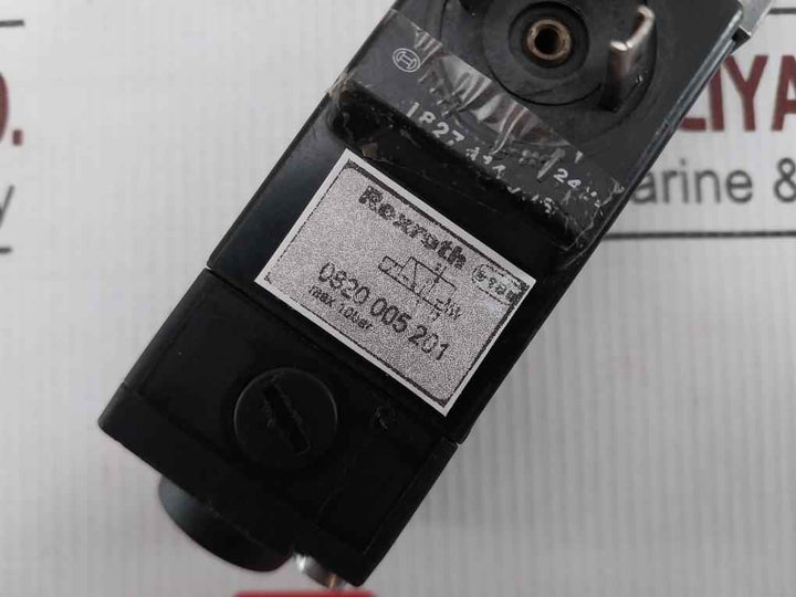 Roxroth 0820 005 201 Magnet Valve 3/2-way 24v 10bar
