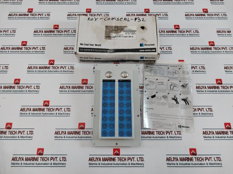 Roxtec Comseal 32/32 Cable Entry Frame With Grommet, 1000666