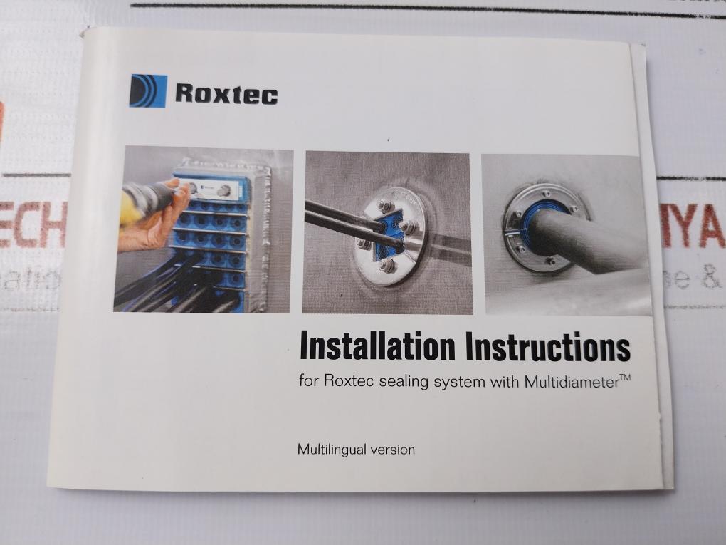 Roxtec Galvanized Wedge Kit with Lubricant Natural Grease