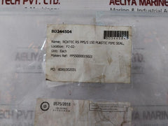 Roxtec Rs Pps/s 150 Plastic Pipe Seal Lubricant Coupling