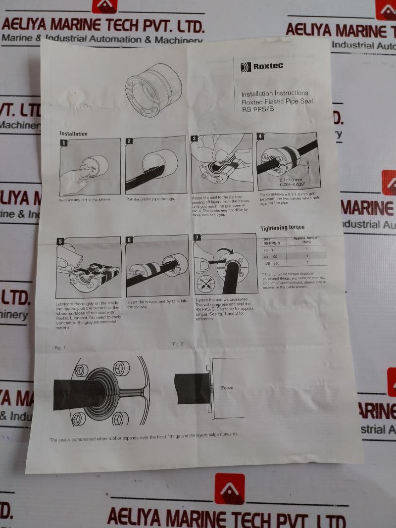 Roxtec Rs Pps/s 150 Plastic Pipe Seal Lubricant Set 25 Ml