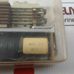 Rpa 373 Relay X3007321-14 1000 Ohm
