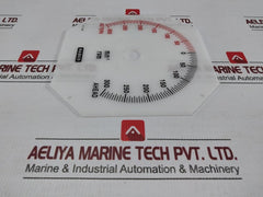 Rpm Dial Face For Propulsion And Control System 300-0-300 Min-1 Nabco