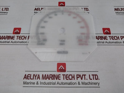 Rpm Dial Face For Propulsion And Control System 300-0-300 Min-1 Nabco