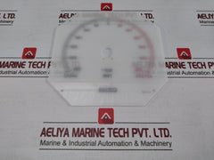 Rpm Dial Face For Propulsion And Control System 300-0-300 Min-1 Nabco