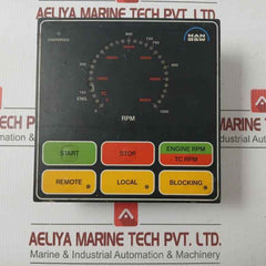 Rpm Indicator 0-1200 Man B&W 24 V Dc