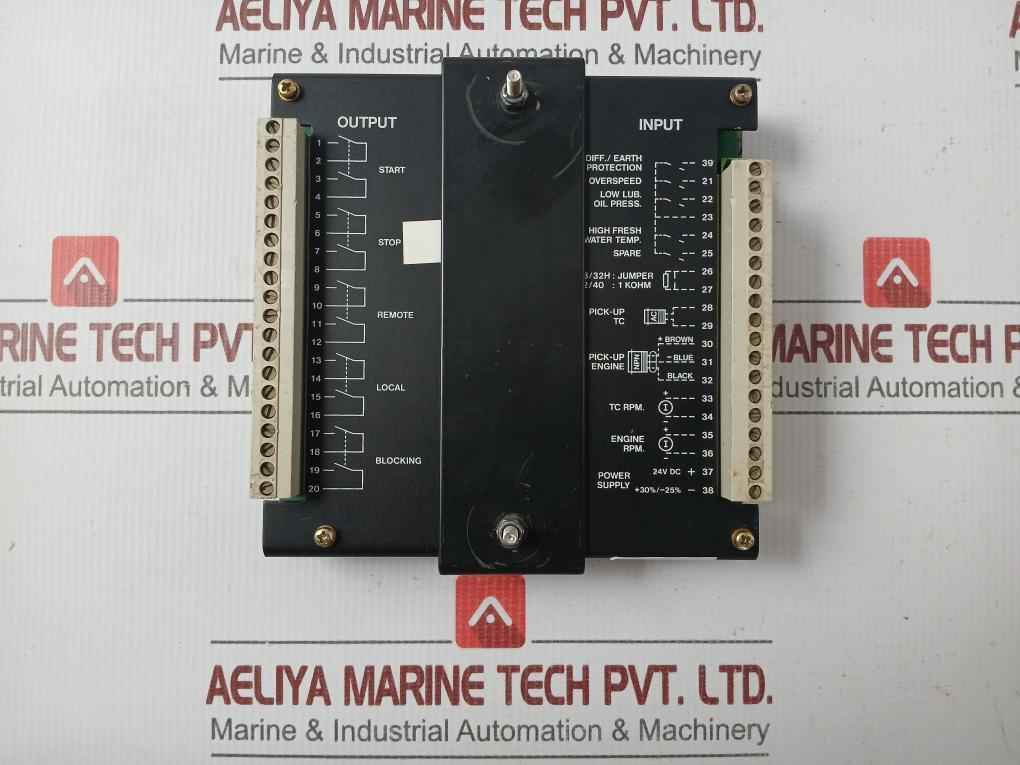 Rpm Indicator 0-1200 Man B&W 24 V Dc