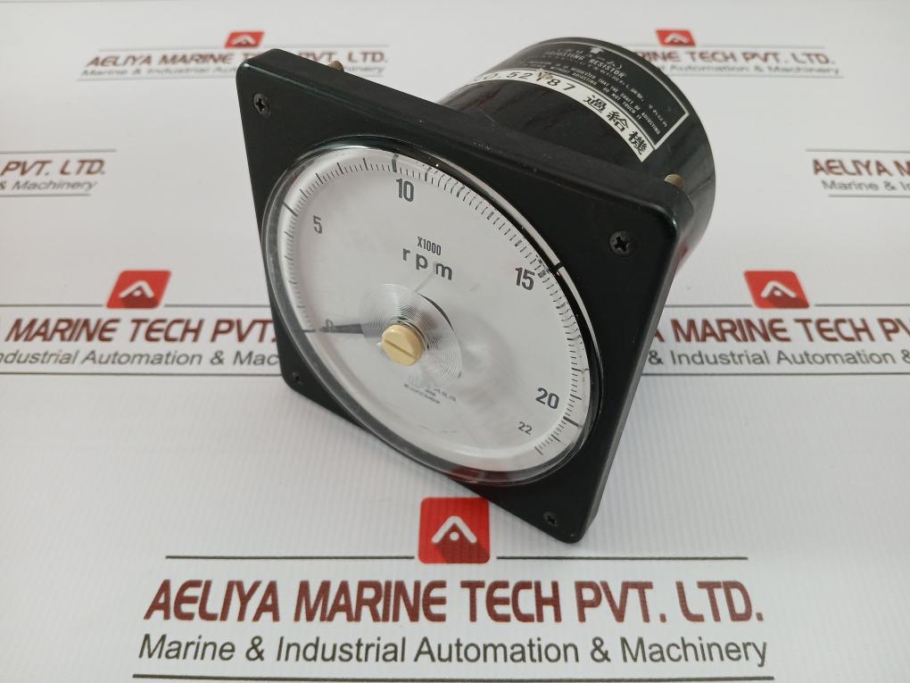 Rpm Meter Kuramoto Instrument 0-22 X 1000 Rpm