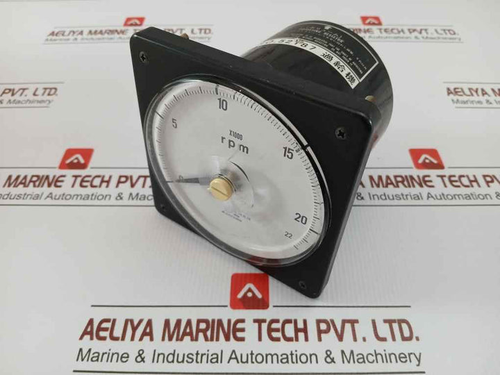 Rpm Meter Kuramoto Instrument 0-22 X 1000 Rpm