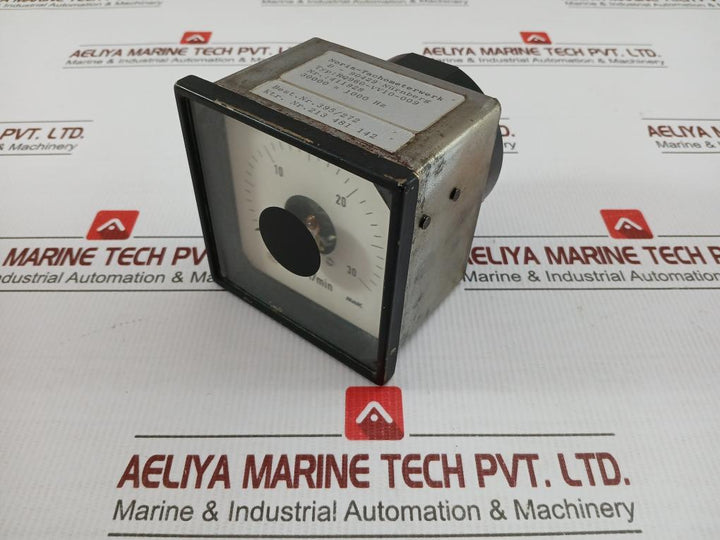 Rq960-vv10-009 Noris-tachometerwerk Analog Panel Tachometer Indicator
