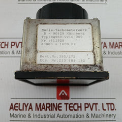 Rq960-vv10-009 Noris-tachometerwerk Analog Panel Tachometer Indicator