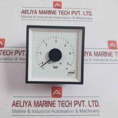 Rq96 Analog Panel Pressure Meter Noris 0-6 Bar 4-20Ma